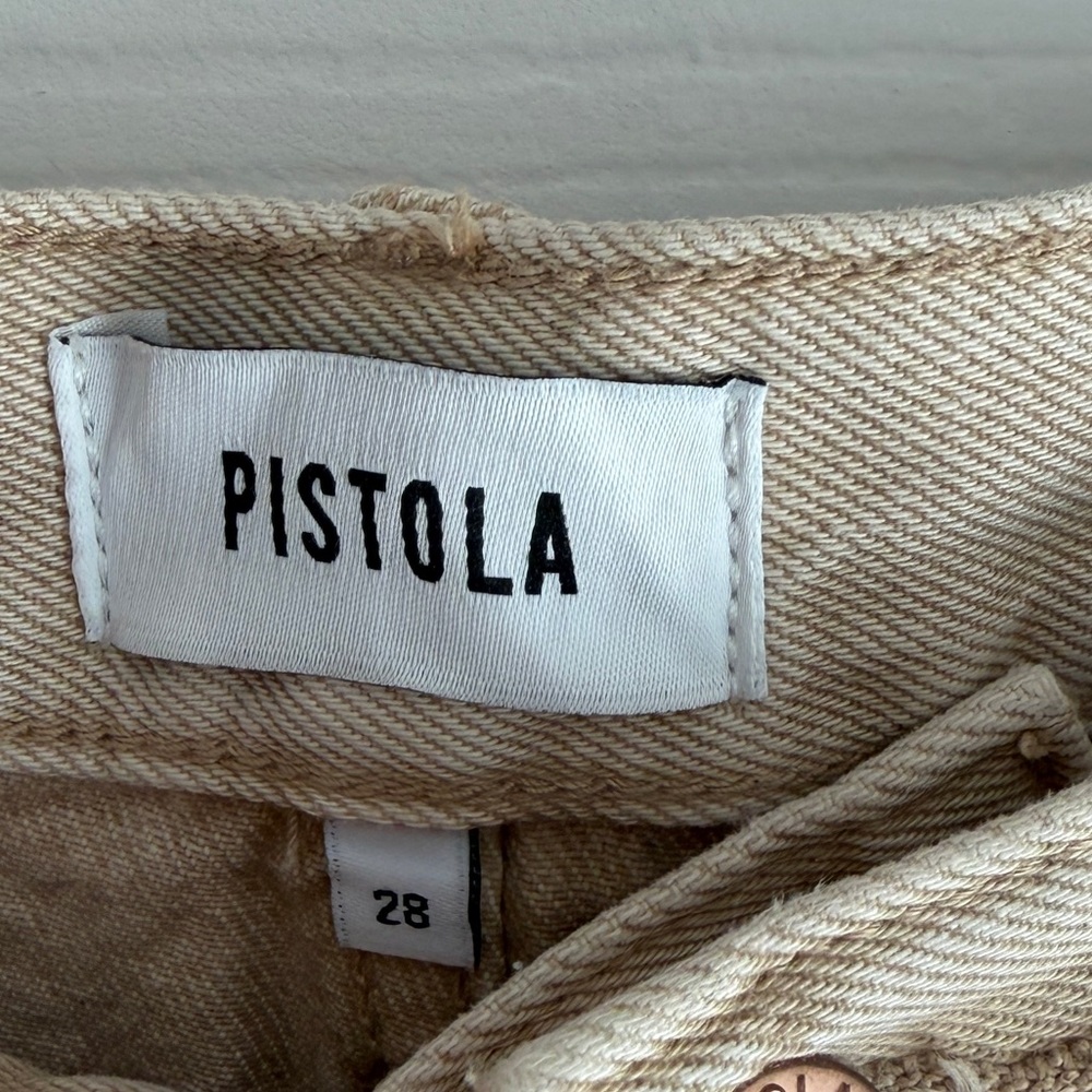 Pistola Ryder High-Rise Straight-Leg Cuffed Jeans - Picture 9 of 16
